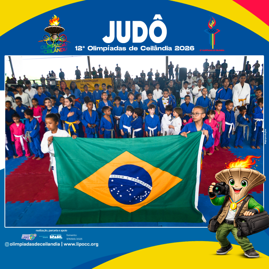 Judô reúne jovens talentos e reforça valores nas Olimpíadas de Ceilândia 2026