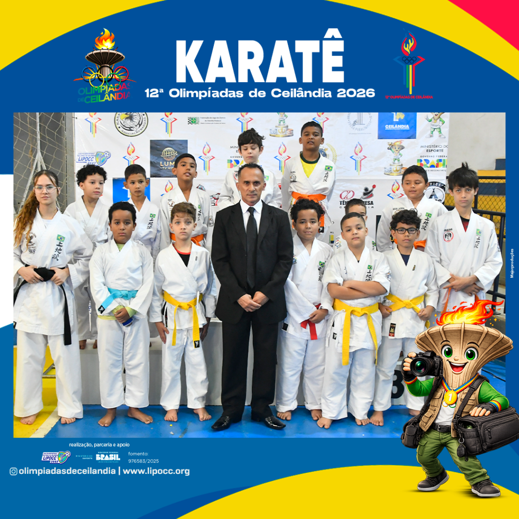 Karatê reúne atletas de todas as idades e marca mais um grande momento das Olimpíadas de Ceilândia 2026